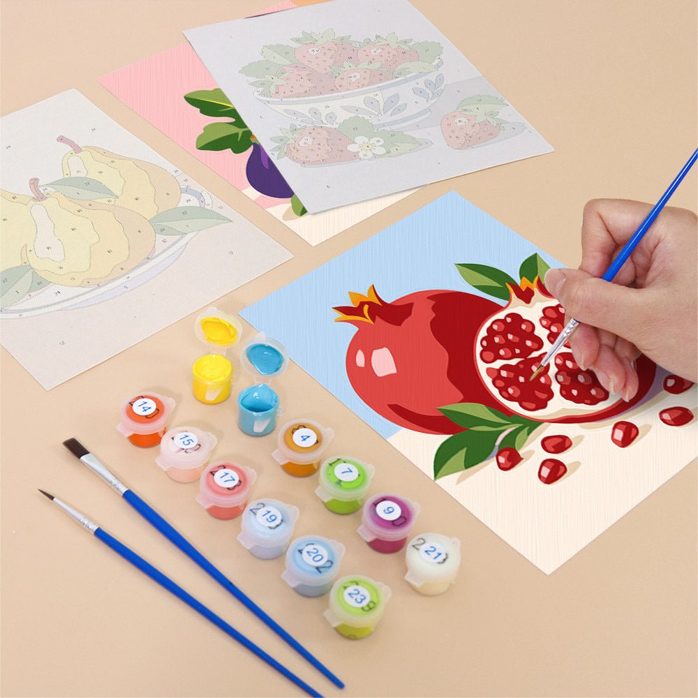 Fruit Bowls mini painting set
