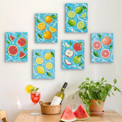 Fruit Splash mini painting set