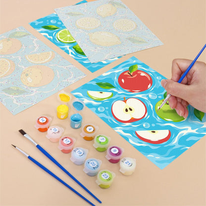 Fruit Splash mini painting set