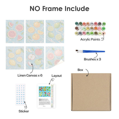 What's included with the no-frame version