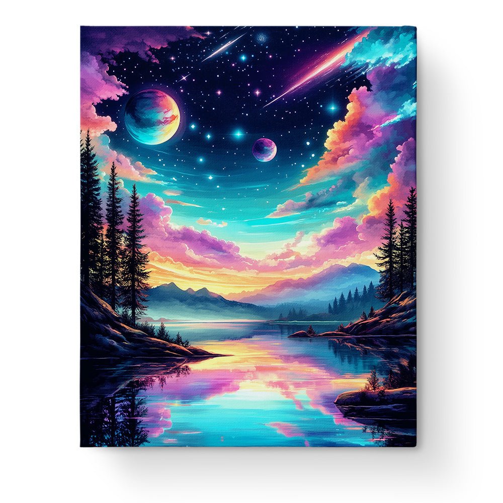 Galactic Serenity - Galaxies - Judy Paint