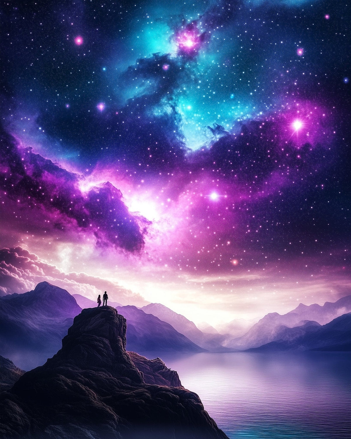 Galactic Serenity - Galaxies - Judy Paint