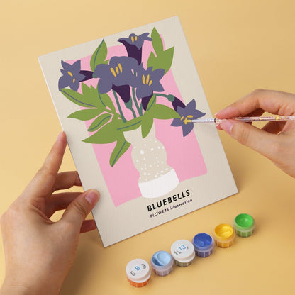 Garden Blooms – Set of 6 Mini Paintings - Judy Paint