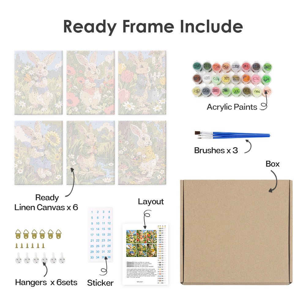 What's included with the framed canvas version