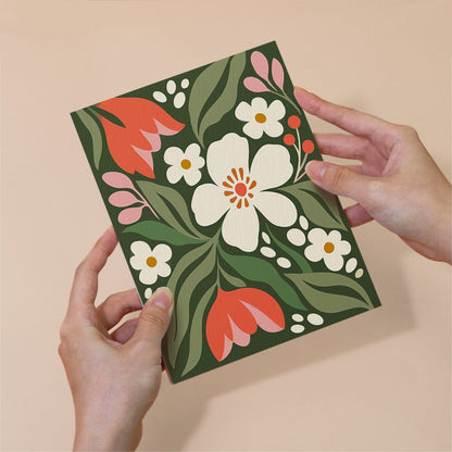 Garden Florals mini painting set