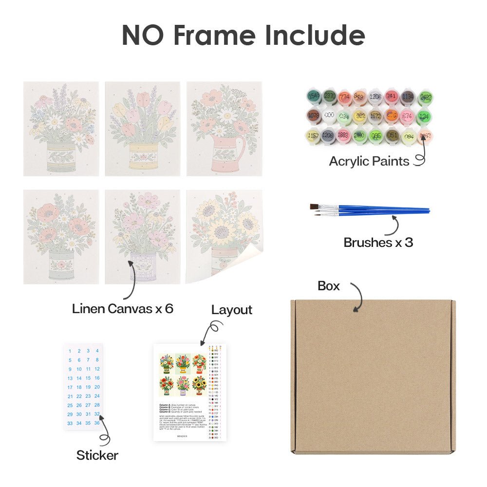 What's included with the no-frame version
