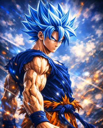 Goku Ascendant Form - Anime - Judy Paint