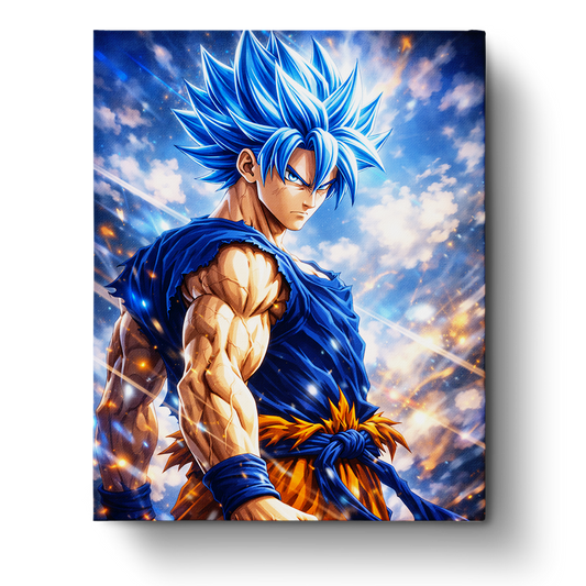 Goku Ascendant Form - Anime - Judy Paint