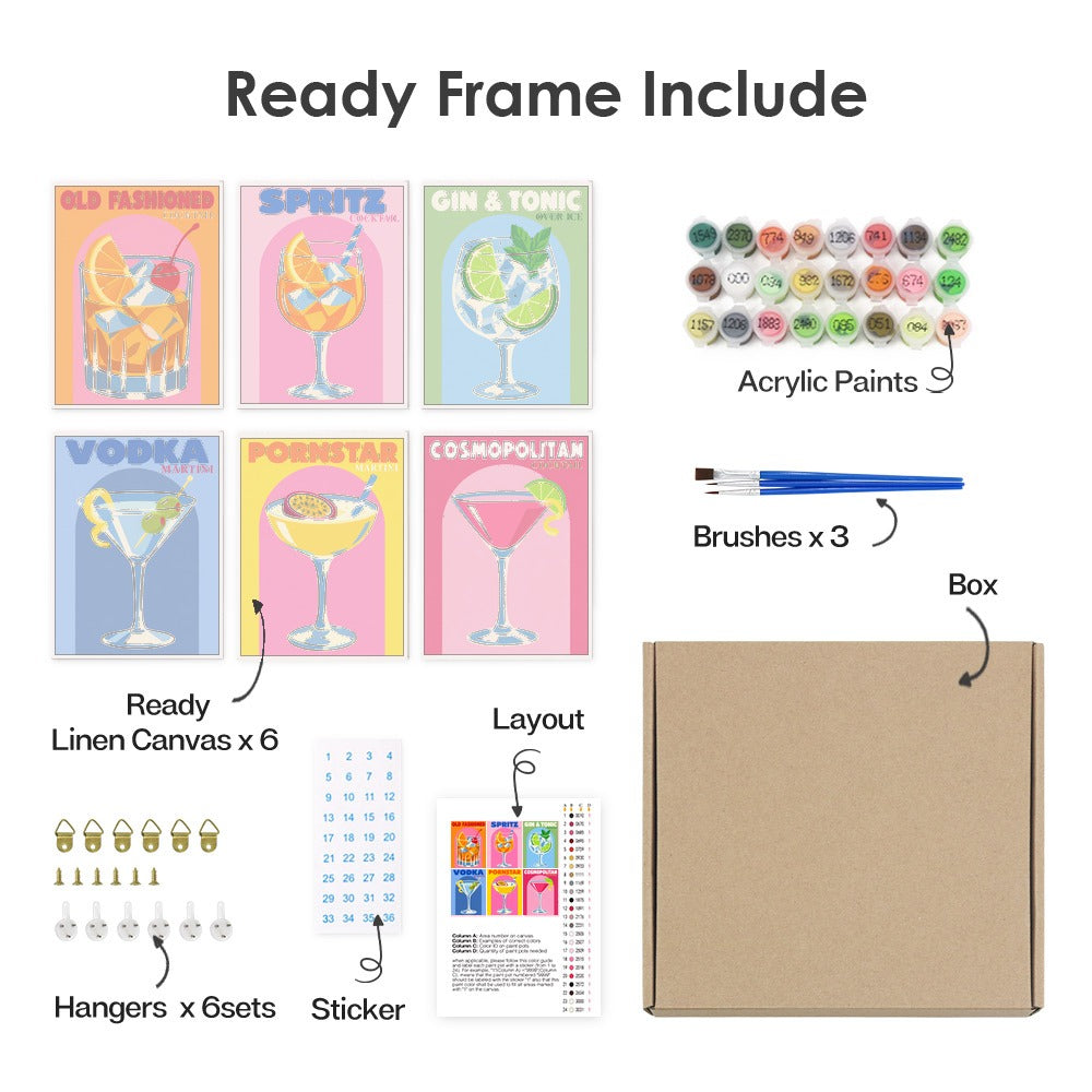What's included with the framed canvas version
