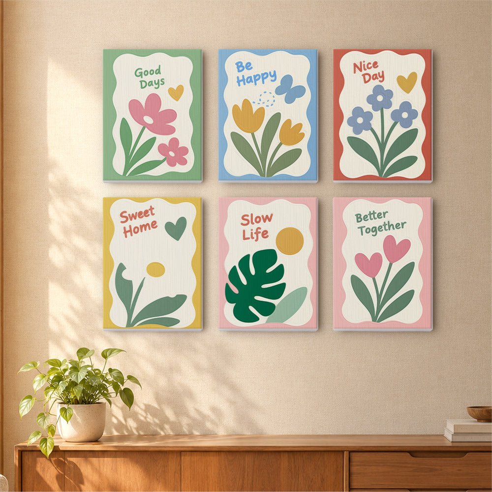 Good Days Florals mini painting set
