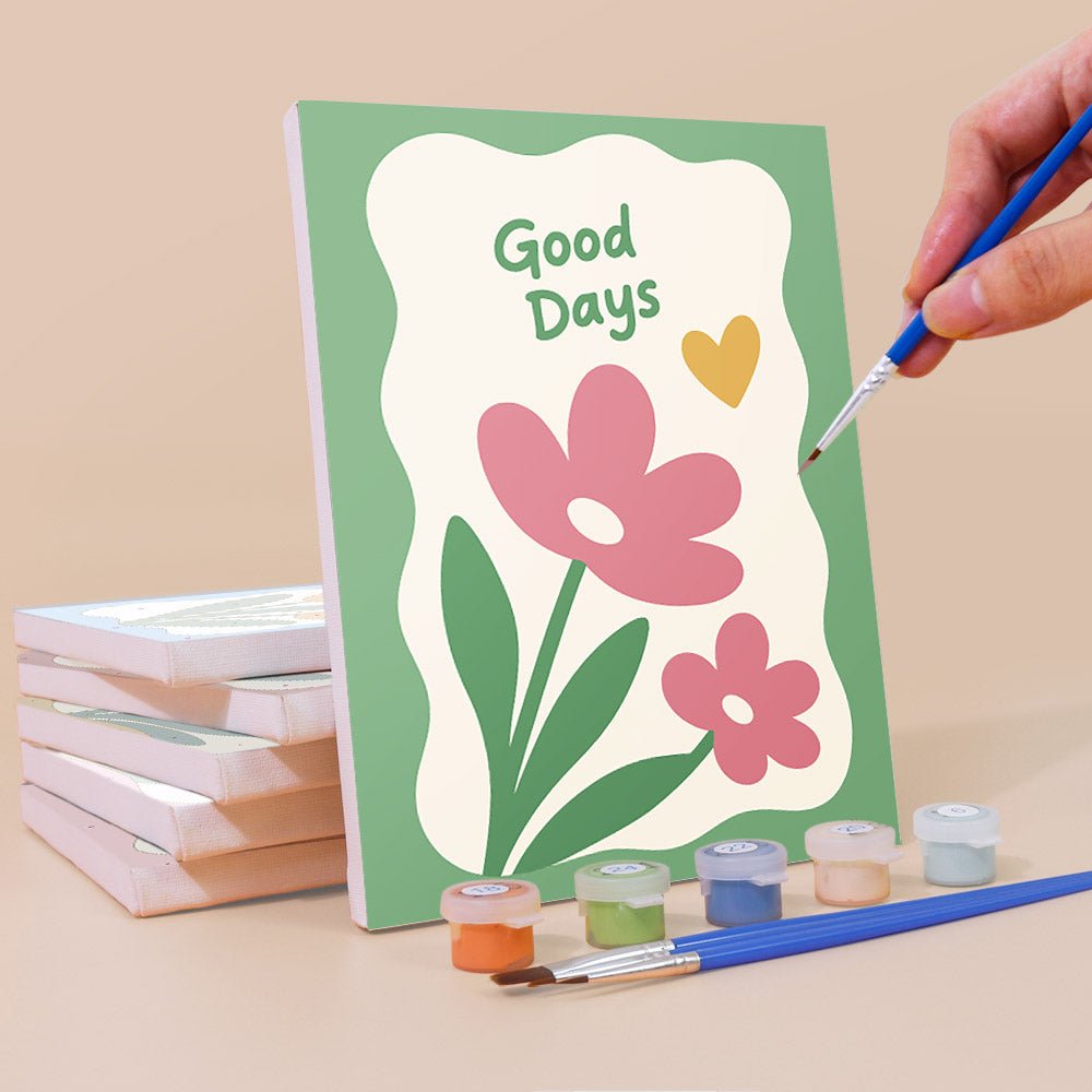 Good Days Florals mini painting set