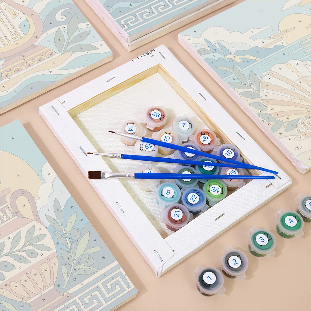 Greek Myths mini painting set