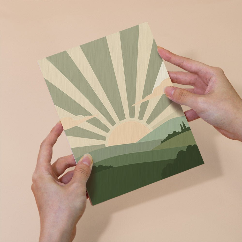 Green Valleys mini painting set