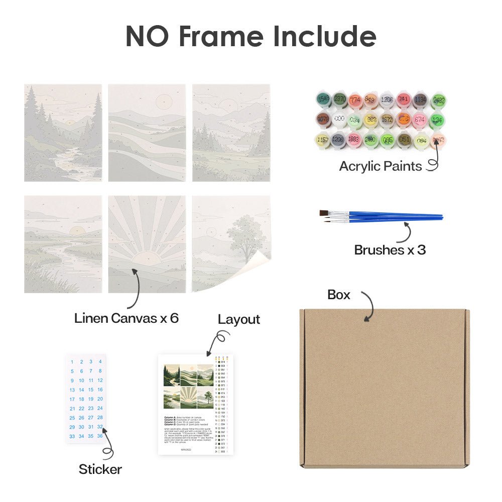 What's included with the no-frame version