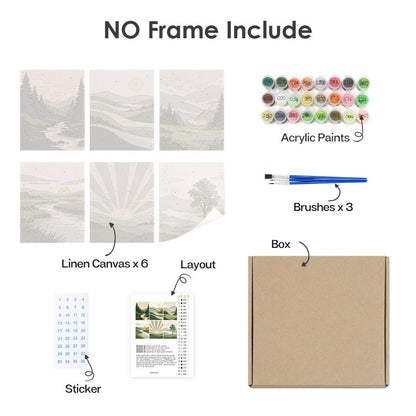 What's included with the no-frame version