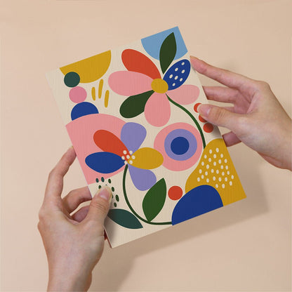 Groovy Flowers mini painting set