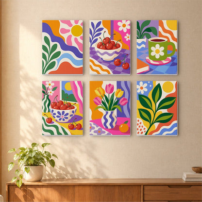 Groovy Still Life mini painting set