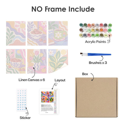 What's included with the no-frame version