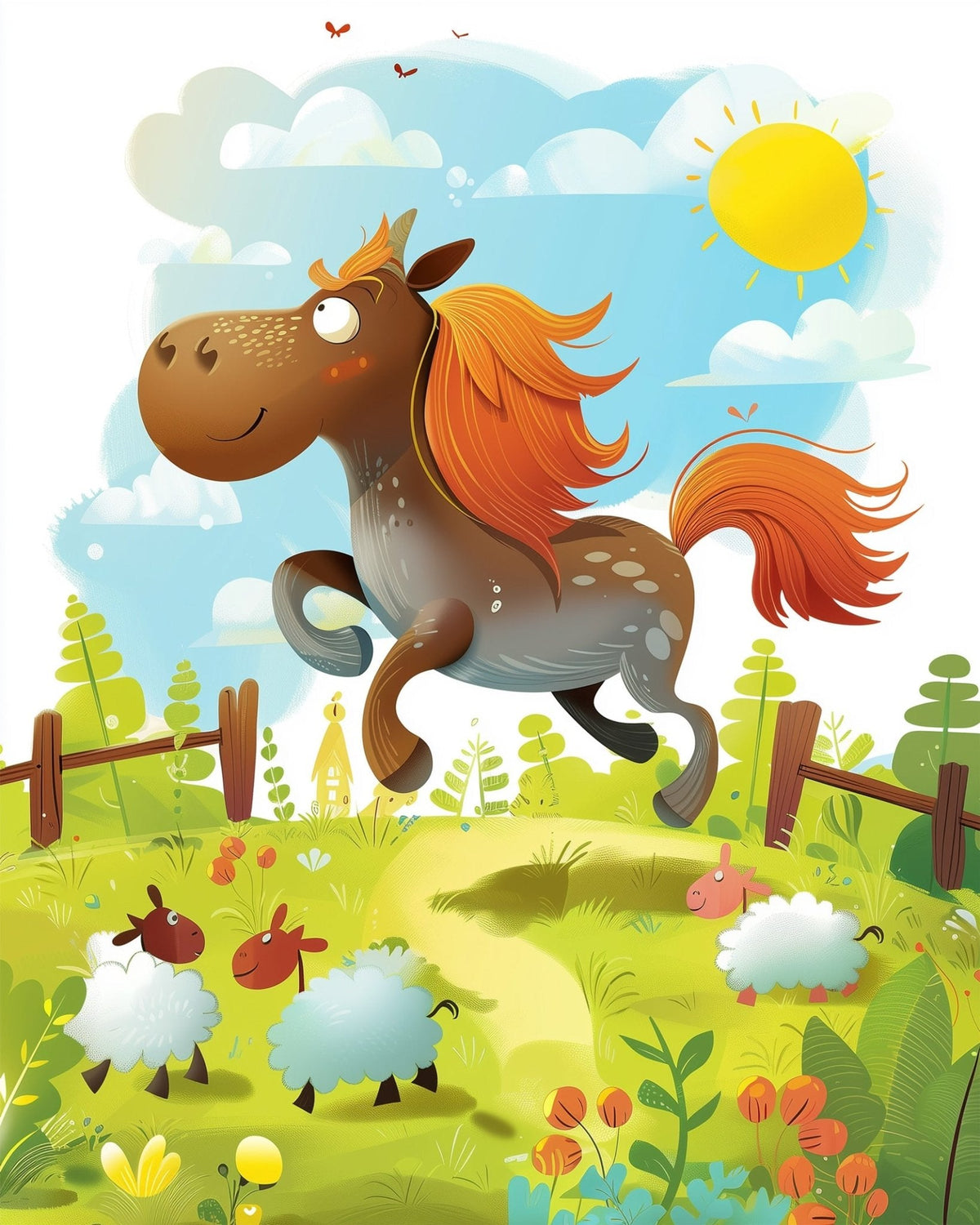 Happy Farm Animals Adventure - Kids - Judy Paint