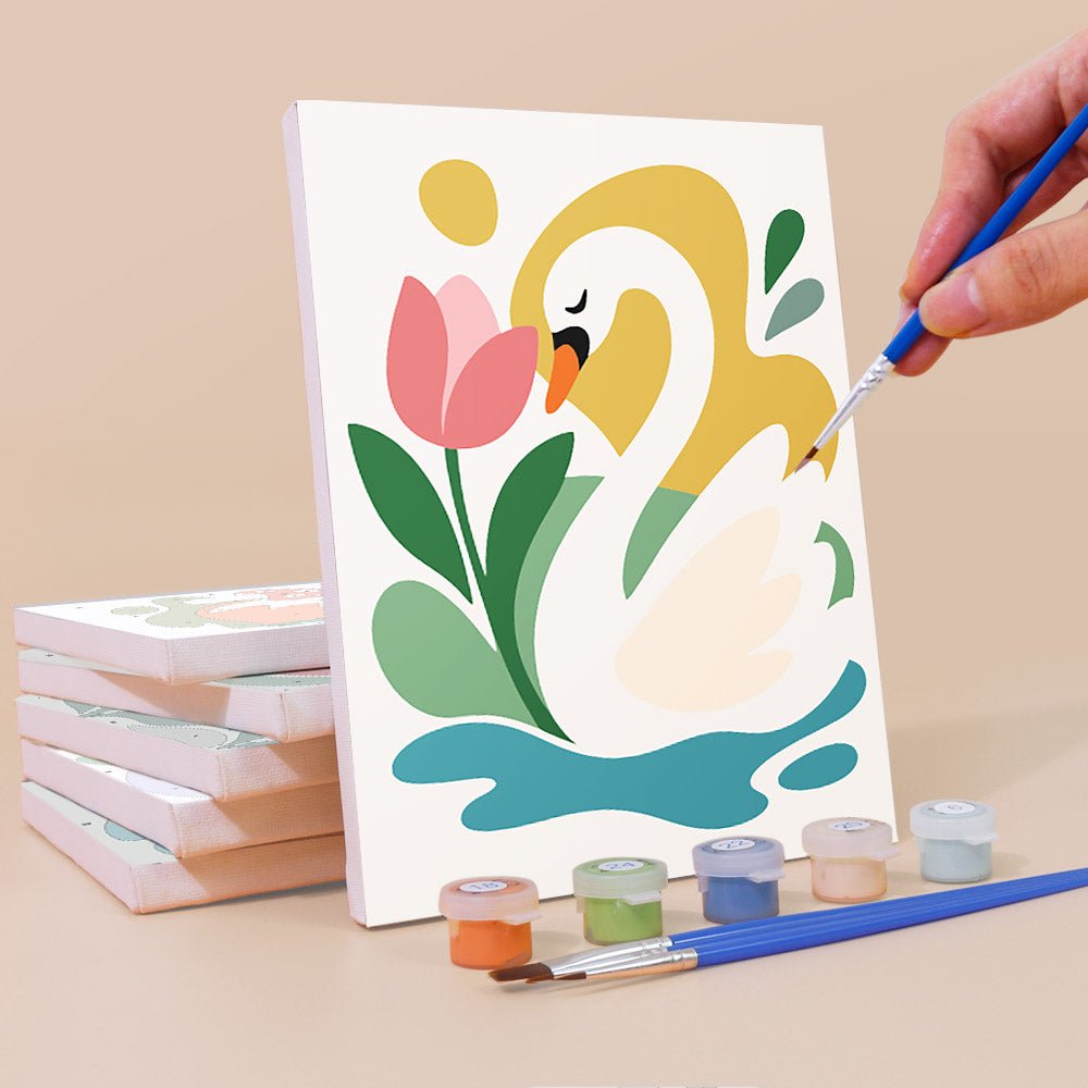 Happy Garden Animals mini painting set