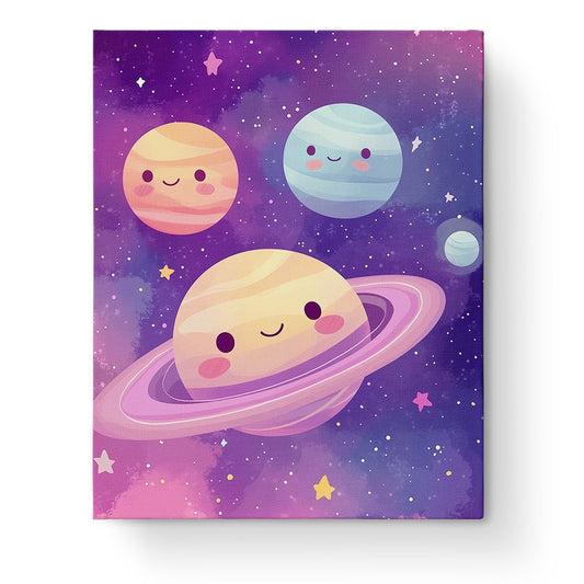 Happy Planets - Galaxies - Judy Paint