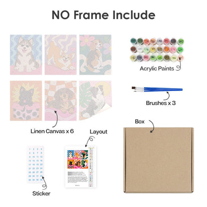 What's included with the no-frame version