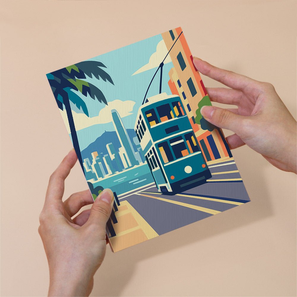 Harbor City Nights mini painting set