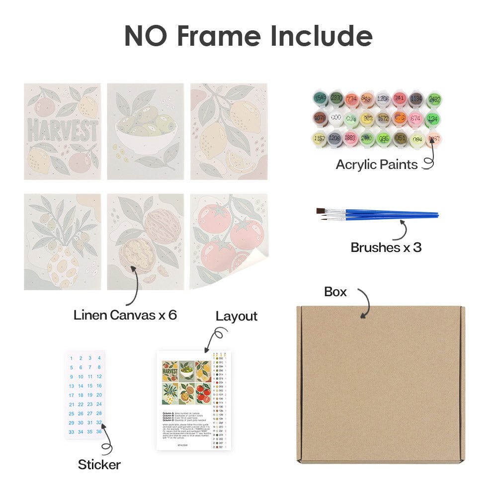 What's included with the no-frame version
