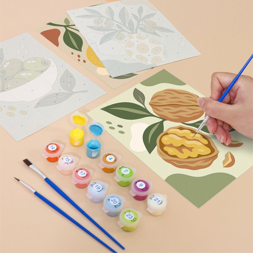 Harvest Kitchen mini painting set