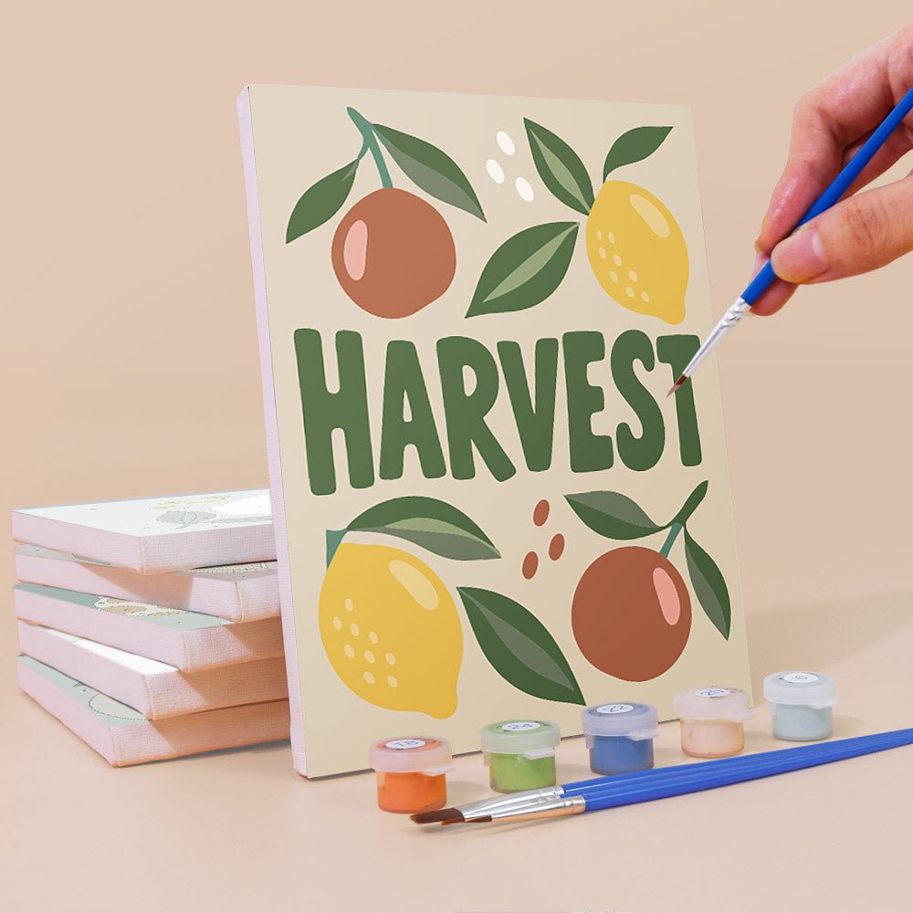 Harvest Kitchen mini painting set