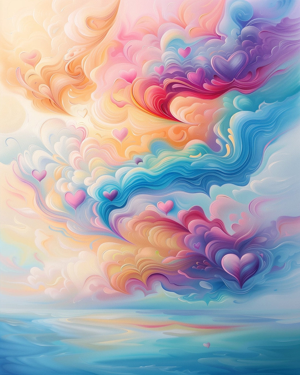 Hearts in the Sky - Meditation - Judy Paint