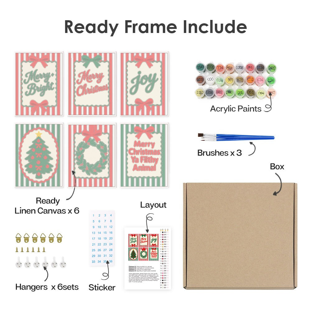 What's included with the framed canvas version