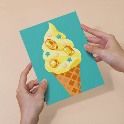 Ice Cream Cones mini painting set