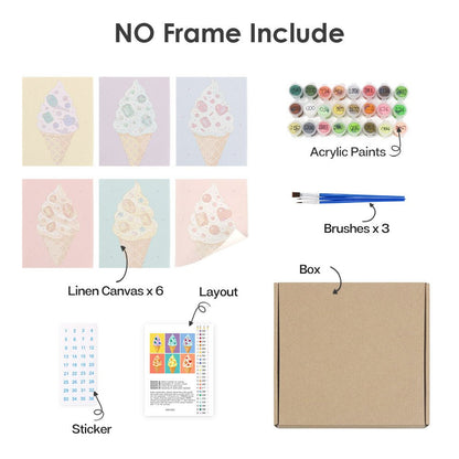 What's included with the no-frame version