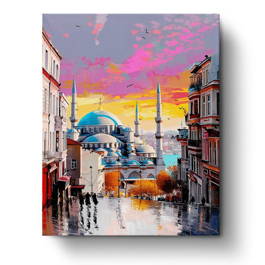 Istanbul - Blue Mosque - Judy Paint