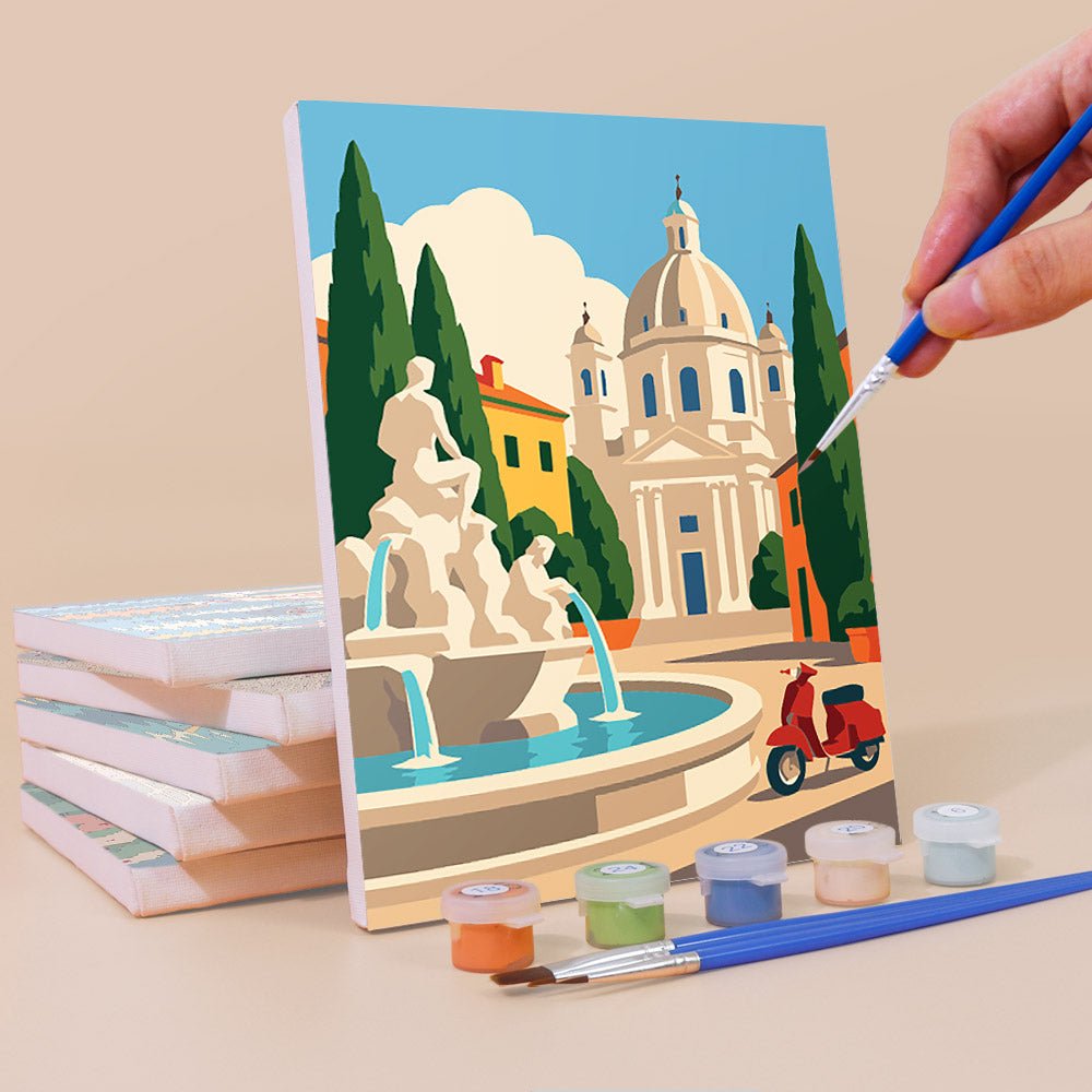 Italian Journey mini painting set