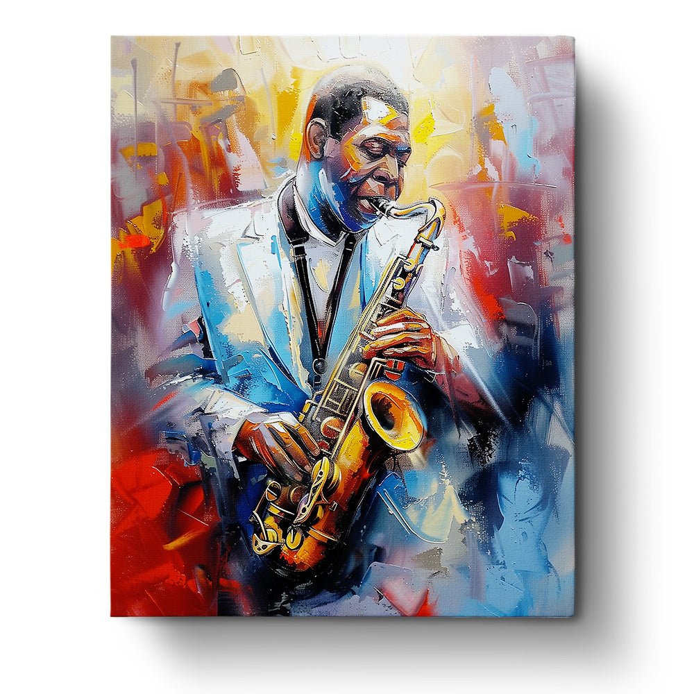 Jazz Saxophonist Art Kit - USA - Judy Paint