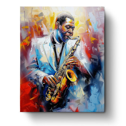 Jazz Saxophonist Art Kit - USA - Judy Paint