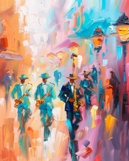 Jazz Street Serenade - USA - Judy Paint