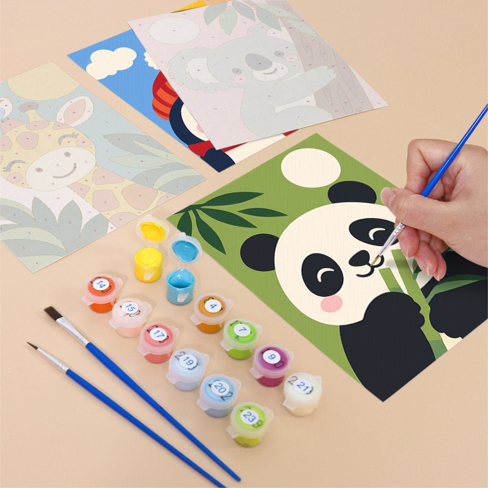 Jungle Babies mini painting set