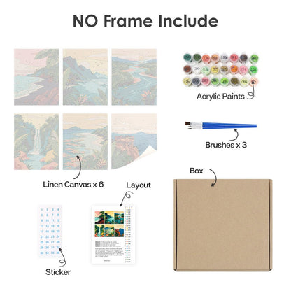 What's included with the no-frame version