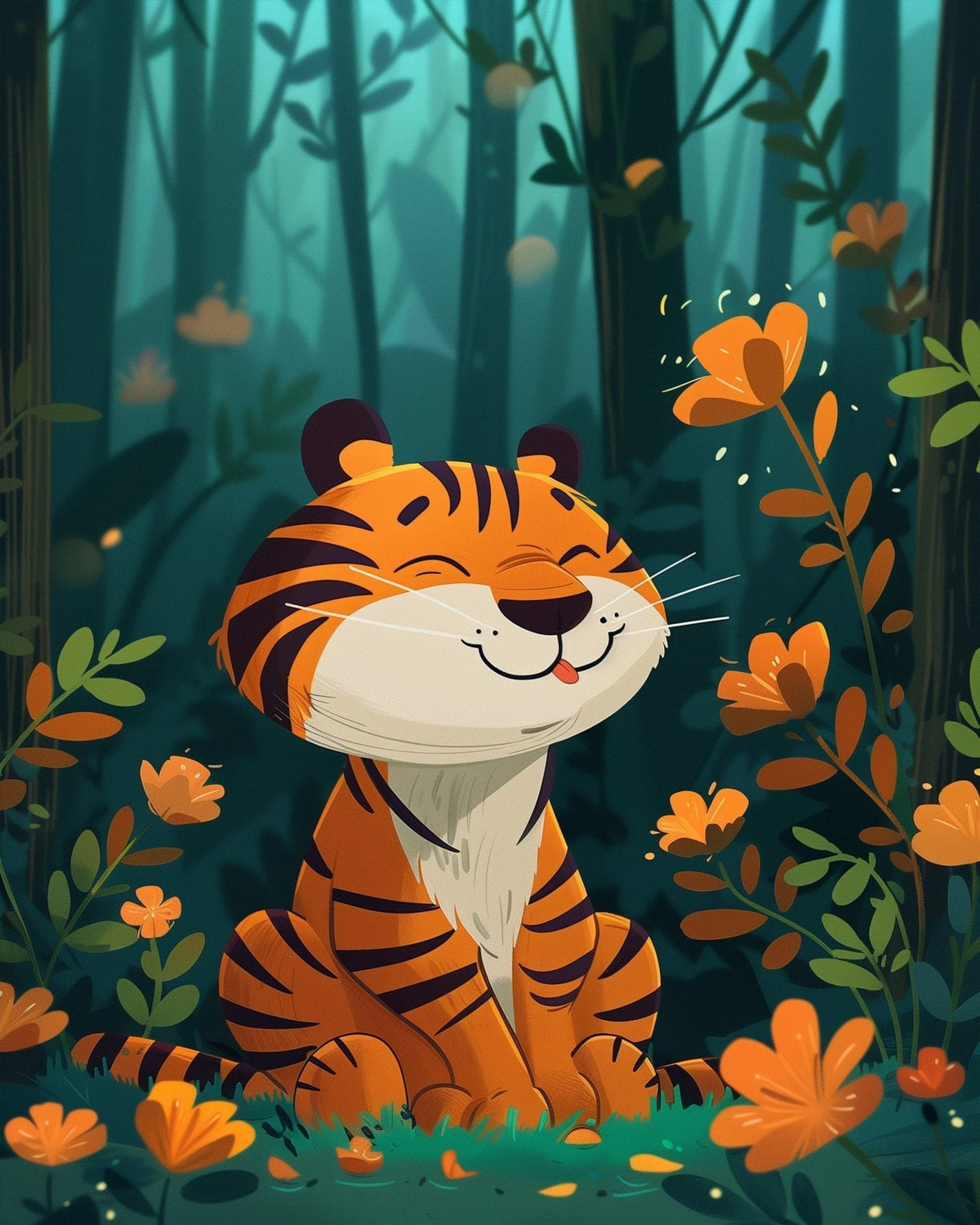 Jungle Tiger Adventure - Kids - Judy Paint