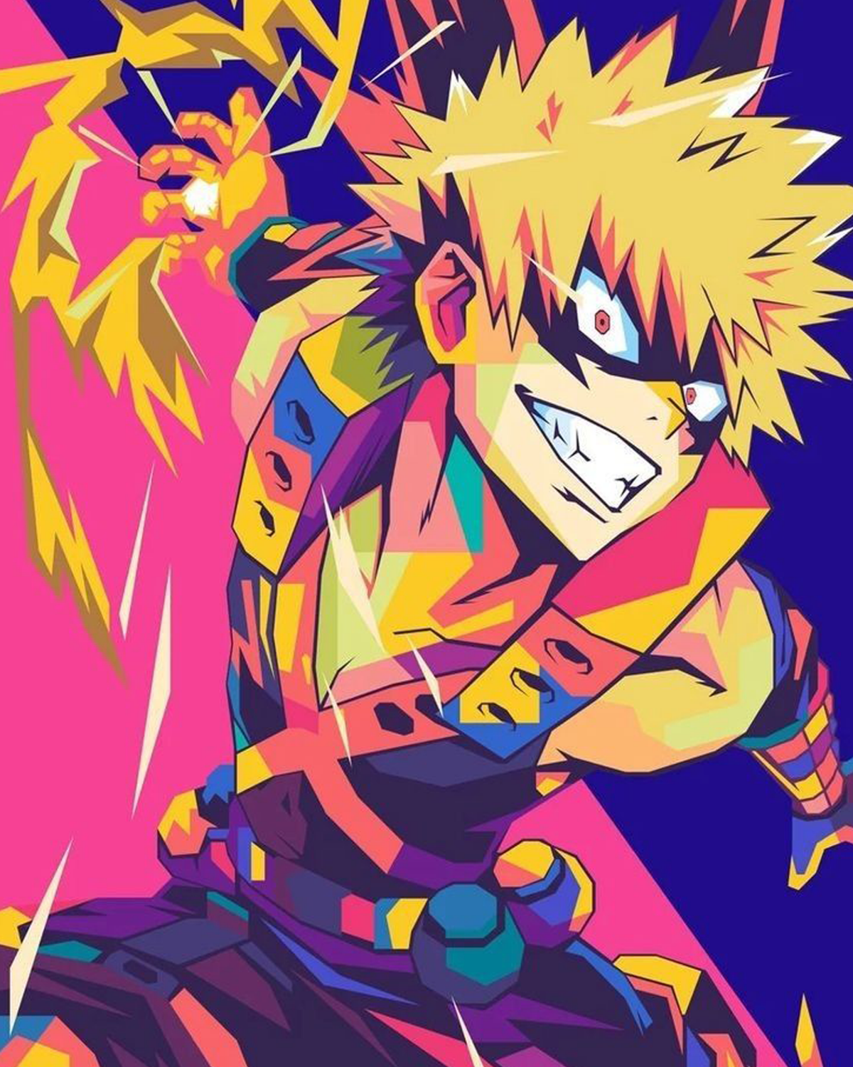 Katsuki Bakugo Explosion Spirit - Anime - Judy Paint