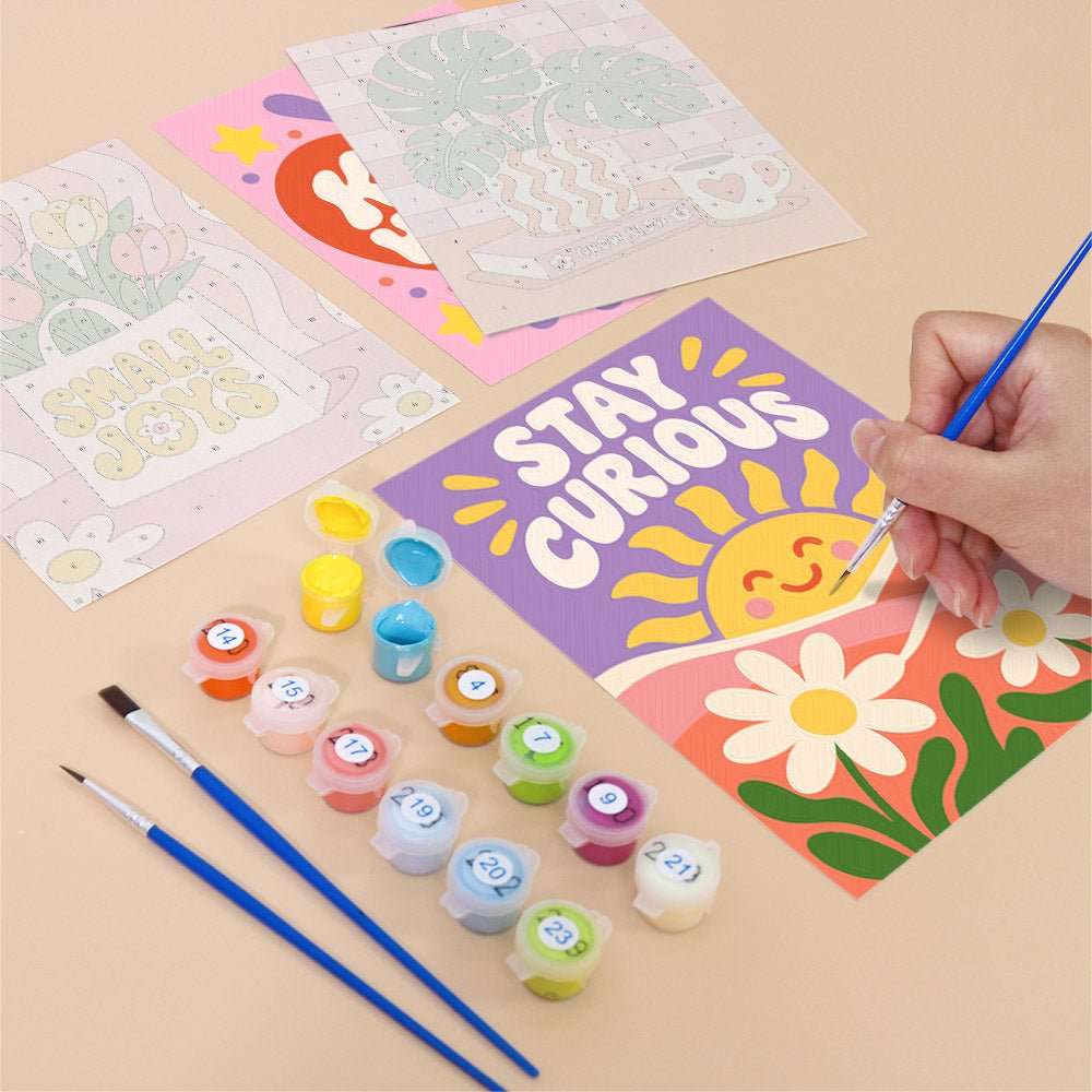 Kind Heart Quotes mini painting set