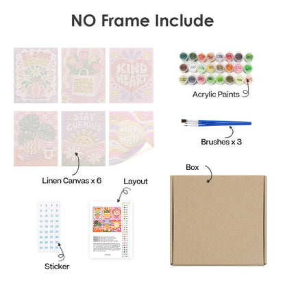 What's included with the no-frame version