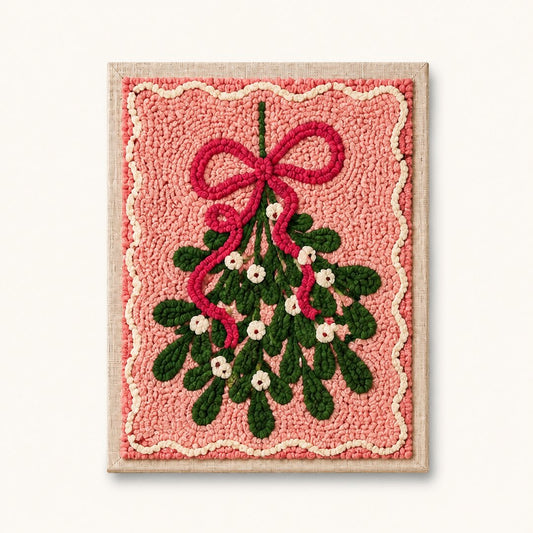 Kiss Me Under the Mistletoe - Vertical Edition - Judy Paint