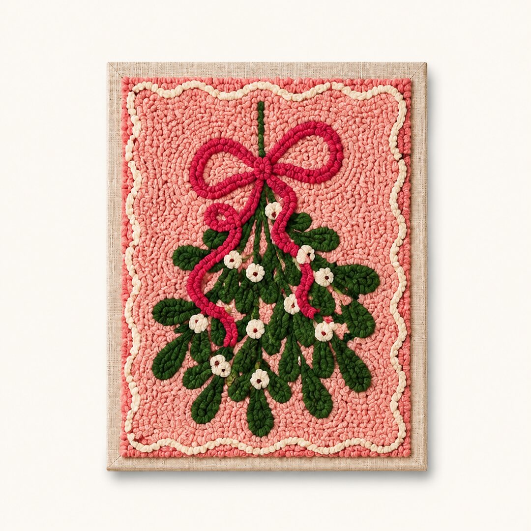 Kiss Me Under the Mistletoe - Vertical Edition - Judy Paint