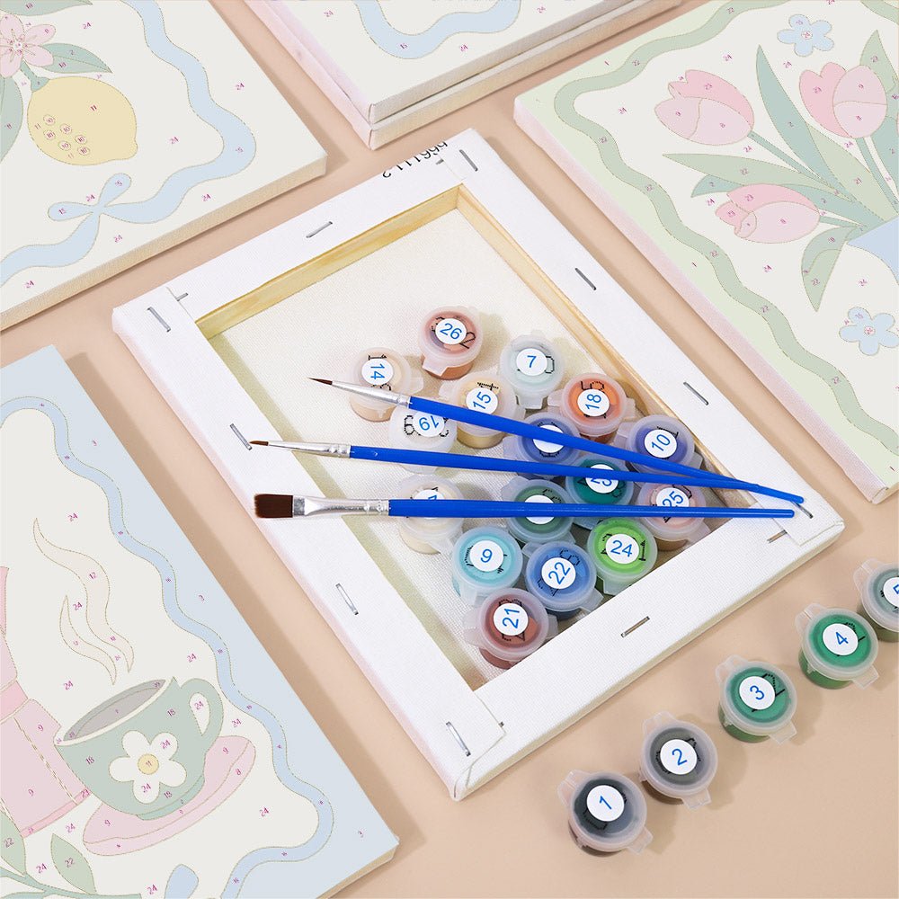 Kitchen Charms mini painting set