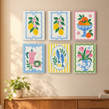 Kitchen Charms mini painting set