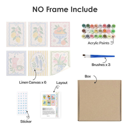 What's included with the no-frame version